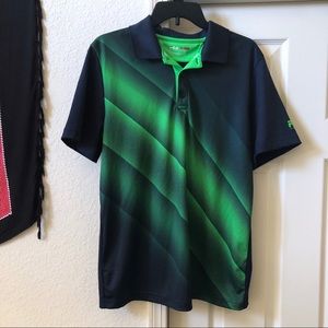 FILA Golf Green Polo Shirt